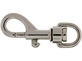 Small Swivel Eye Bolt Snap Nickel Plated