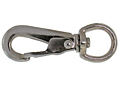 Swivel Eye Latch Snap Nickel Plated