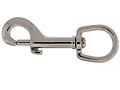 Swivel Eye Leash Snap Nickel Plated