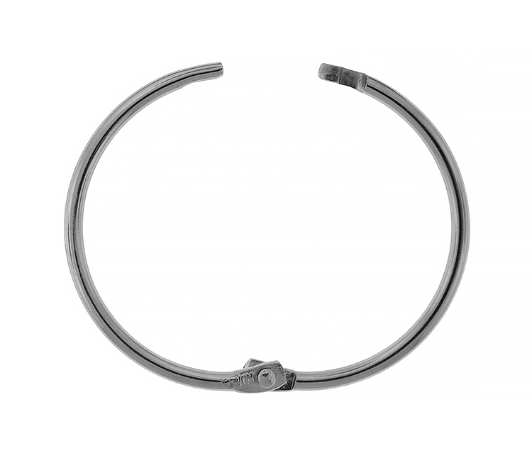 Hinged Binder Rings, Steel On Zoron Manufacturing, Inc.